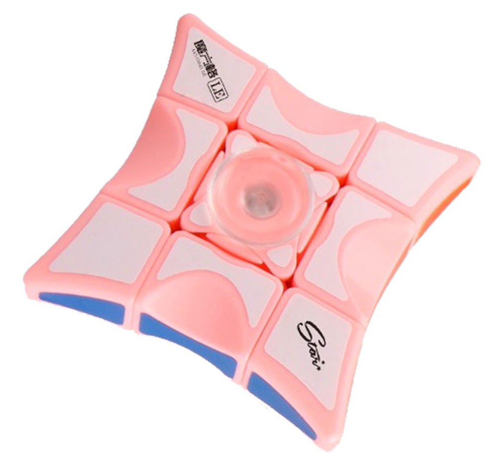 Qiyi Fidget Spinner Cube Pink