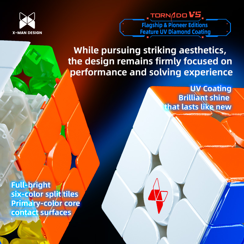 XMD Tornado V5 3x3 Flagship UV